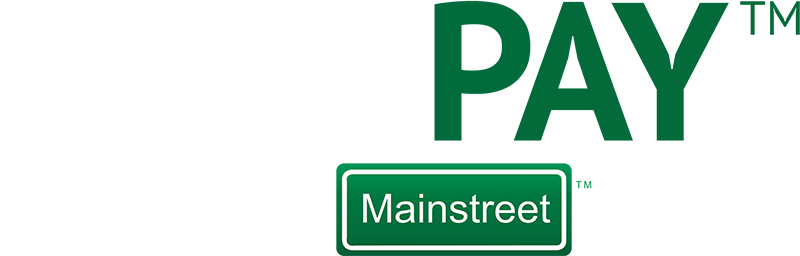 Glas-PAY™ by Mainstreet™ logo