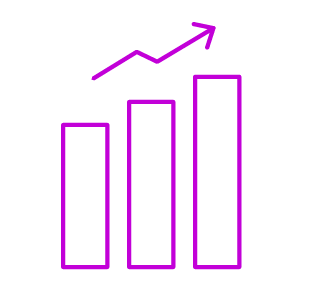 Bar graph icon